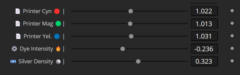 Printer Density UI Controls